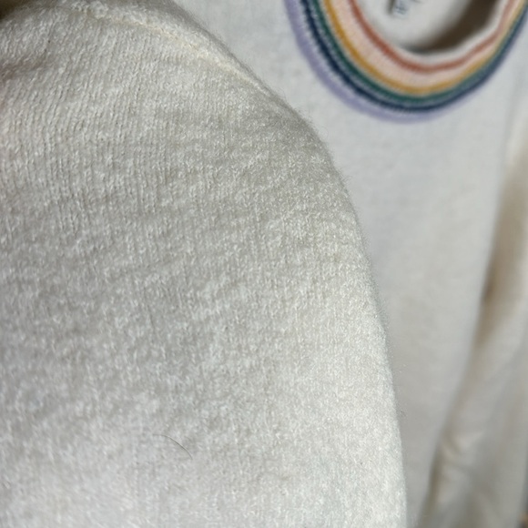 🌈 Madewell Rainbow Trim Gladwell Sweater🌈 - Picture 6 of 8